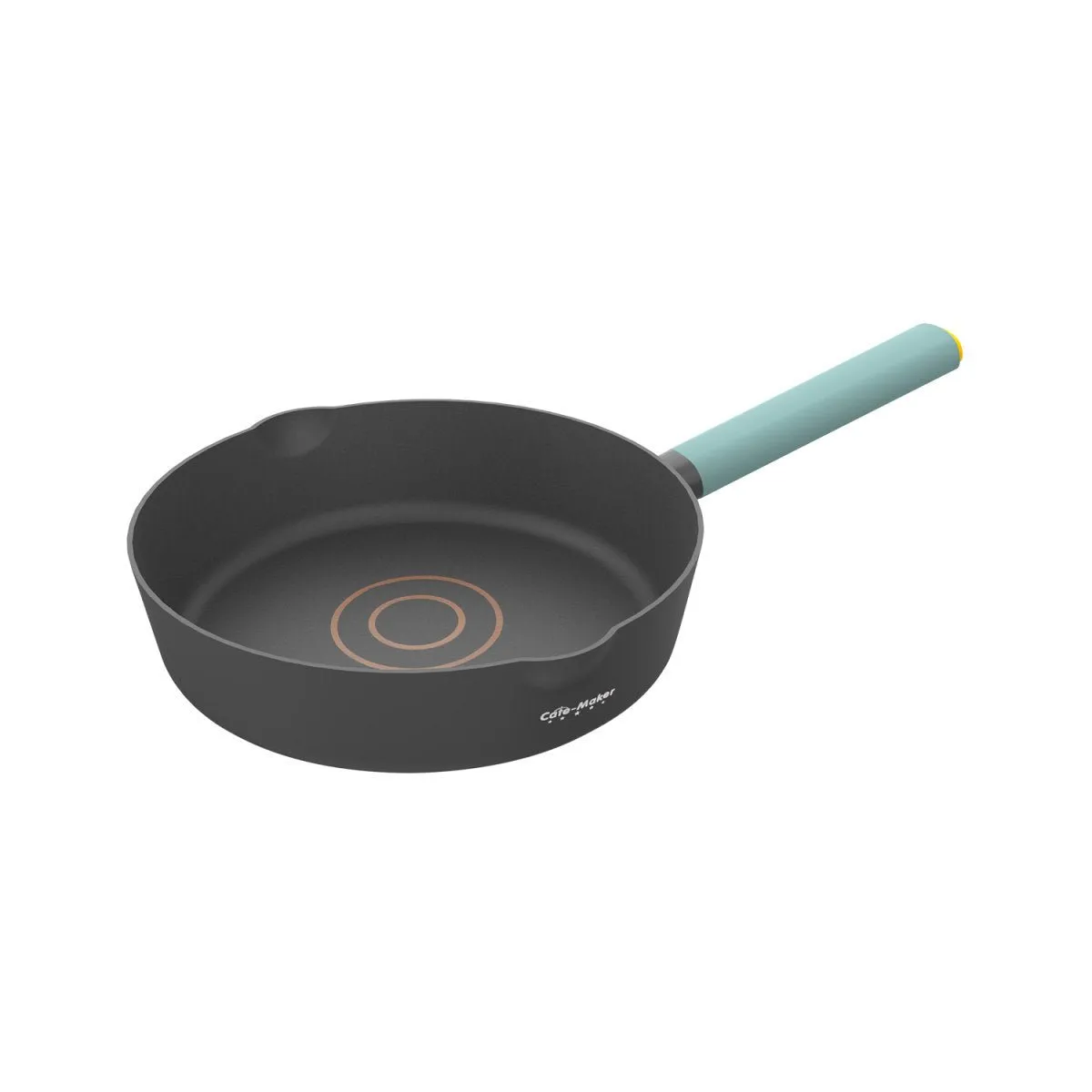 Nordic Starry Stone 24cm Black Non-stick Frying Pan - Elevate Your Culinary Experience