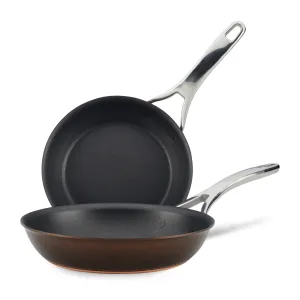 Nouvelle Copper Luxe 8.5" & 10" Frying Pan Set