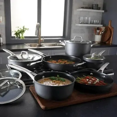 Open Box - Calphalon Premier with MineralShield Nonstick 11pc Cookware Set