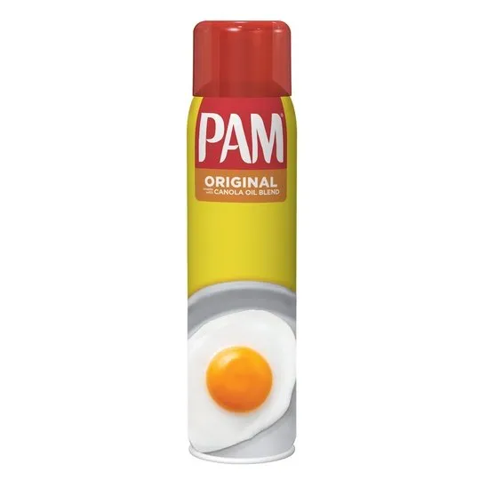 PAM Original Cooking Spray, Canola Oil Nonstick Cooking & Baking Spray, 8 oz