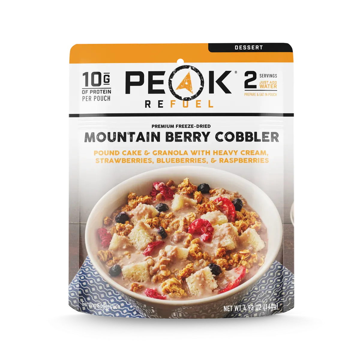 Peak Refuel Mountain Berry Cobbler