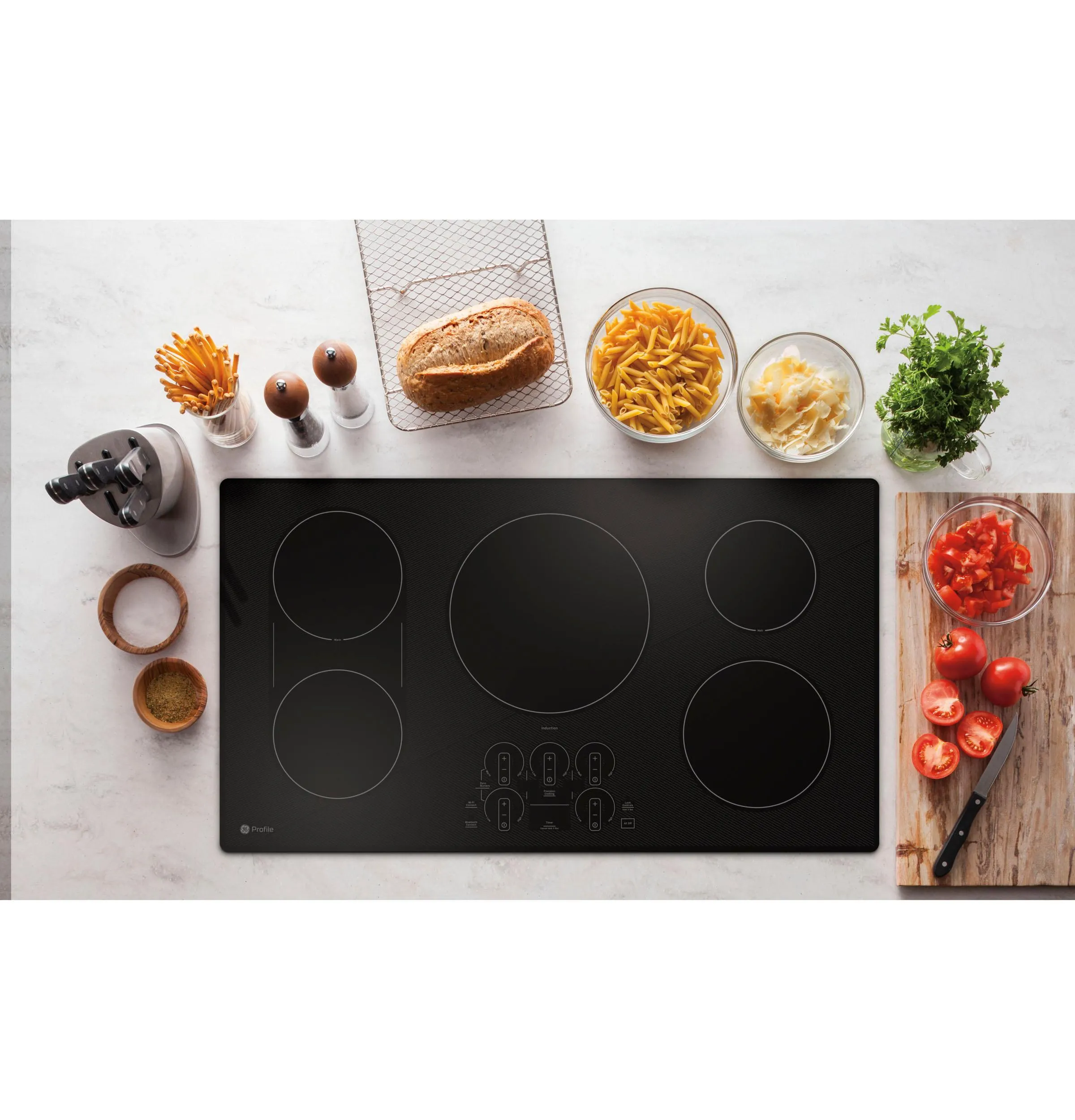 PHP9036DTBB GE Profile™ 36" Built-In Touch Control Induction Cooktop