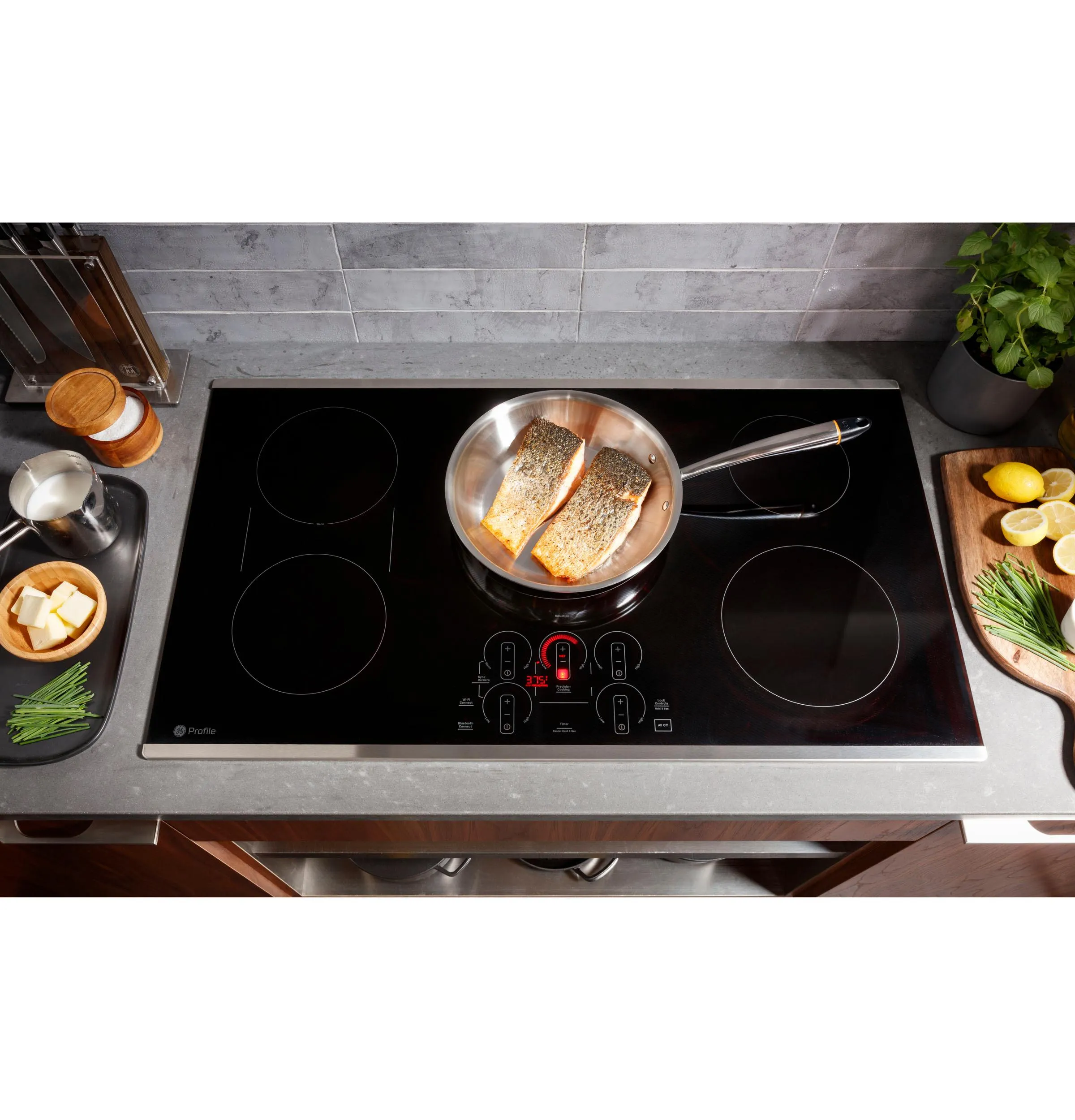 PHP9036DTBB GE Profile™ 36" Built-In Touch Control Induction Cooktop