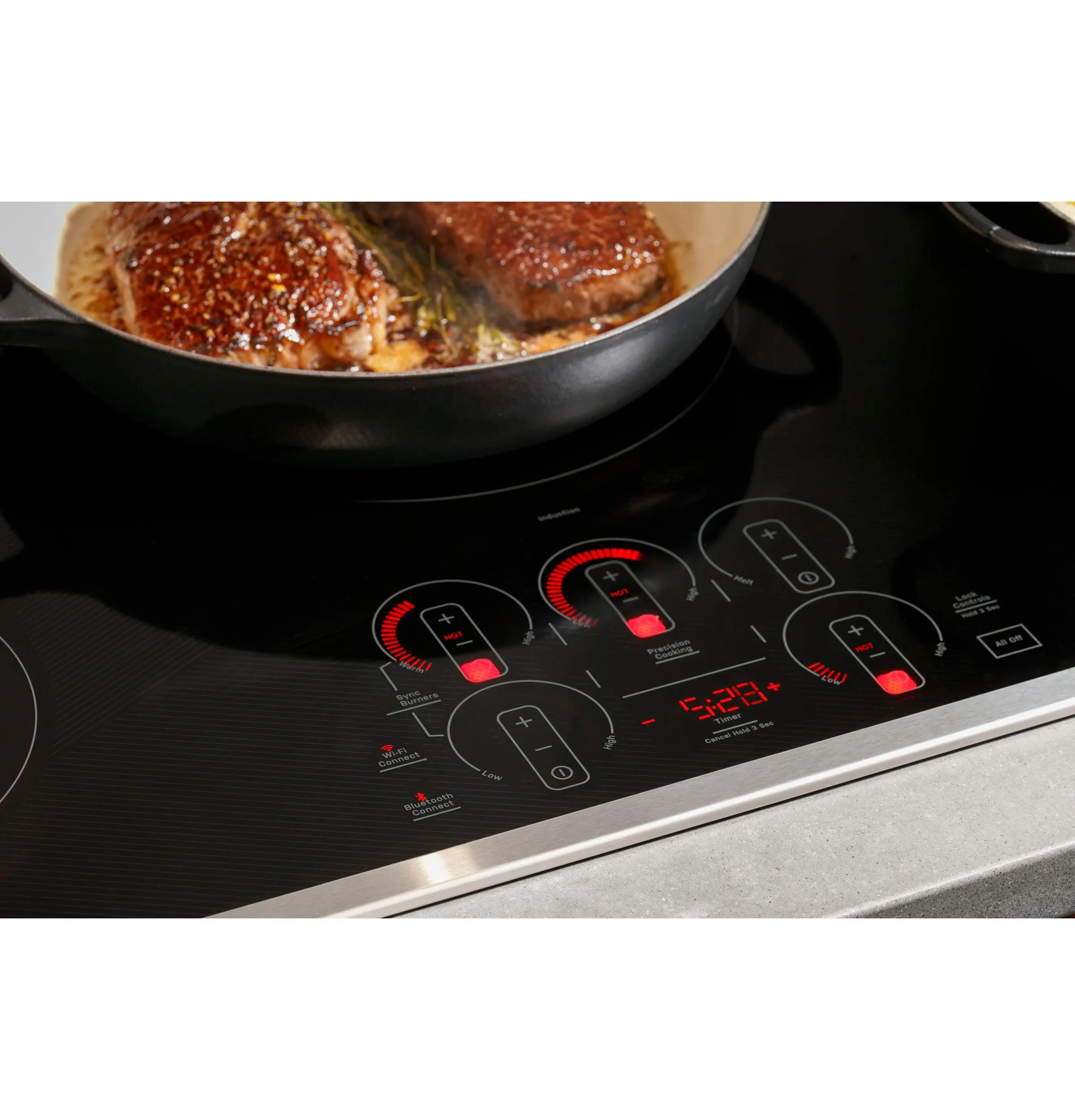 PHP9036DTBB GE Profile™ 36" Built-In Touch Control Induction Cooktop