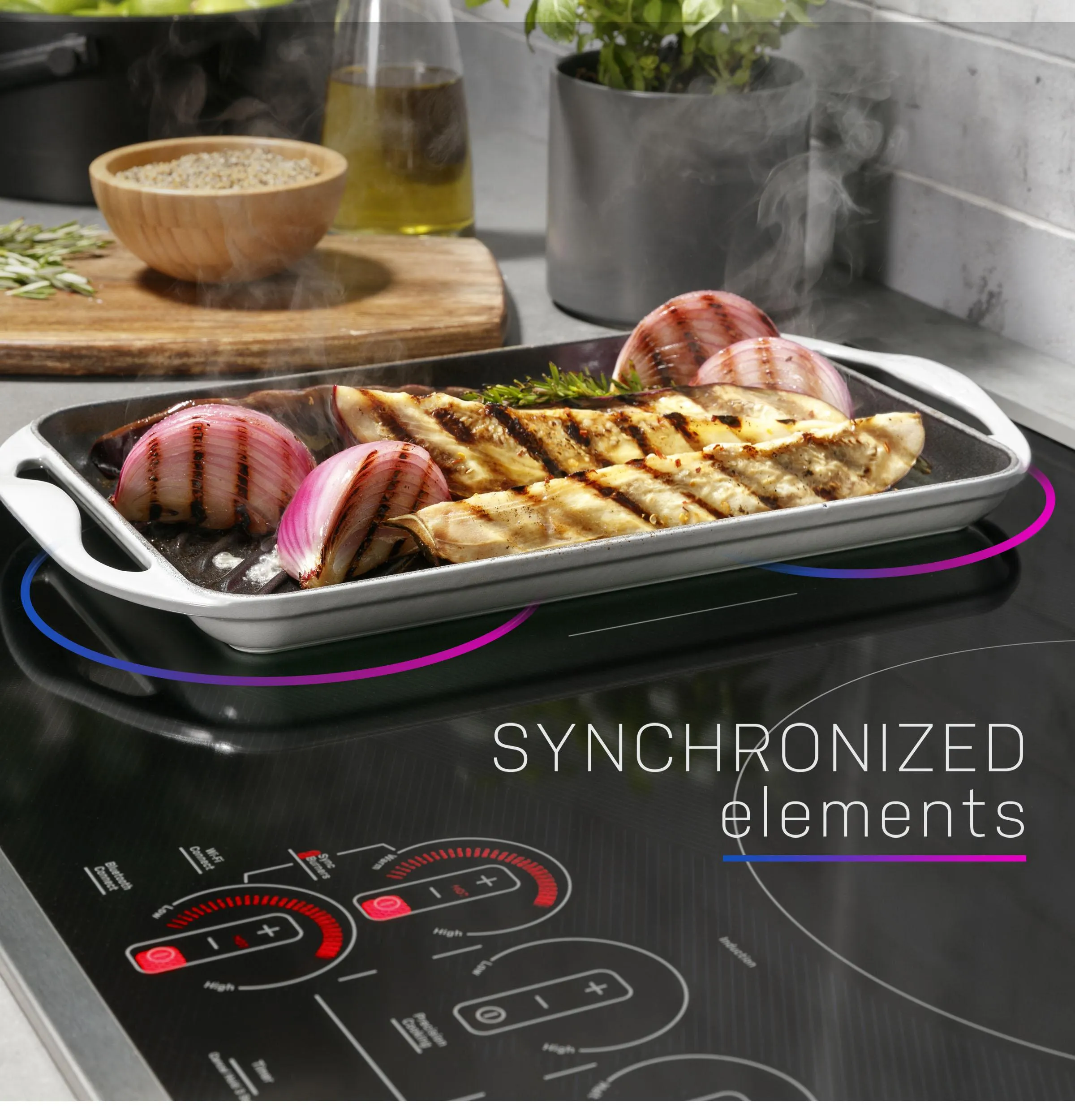 PHP9036DTBB GE Profile™ 36" Built-In Touch Control Induction Cooktop