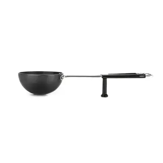 Prestige Aluminium Hard Anodised Cookware Tadka Pan, 13cm, Black