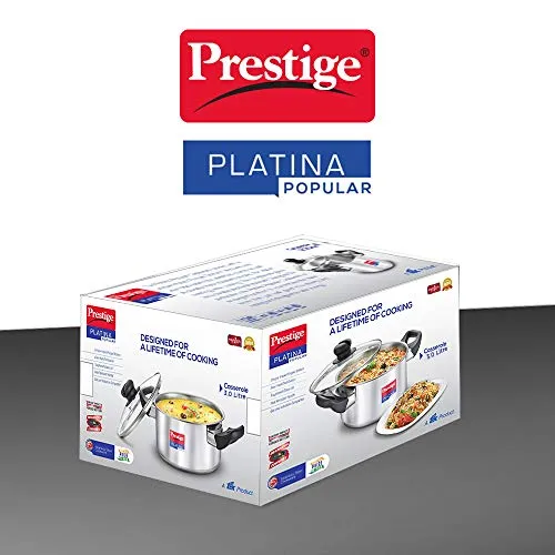 Prestige Platina Popular SS Casserole, 200 mm