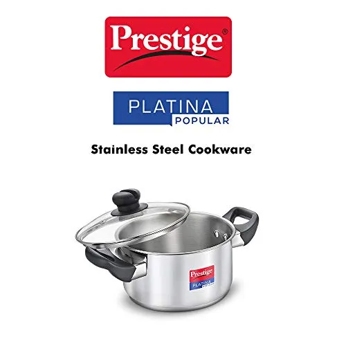 Prestige Platina Popular SS Casserole, 200 mm