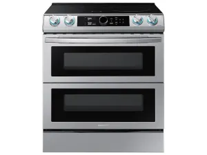 Samsung 6.3 cu. ft. Smart Slide-in Induction Range with Flex Duo™, Smart Dial