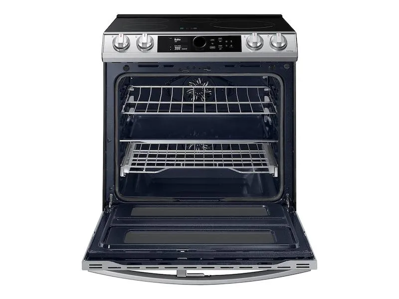 Samsung 6.3 cu. ft. Smart Slide-in Induction Range with Flex Duo™, Smart Dial