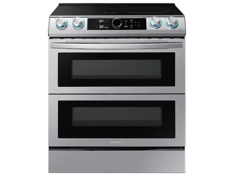 Samsung 6.3 cu. ft. Smart Slide-in Induction Range with Flex Duo™, Smart Dial