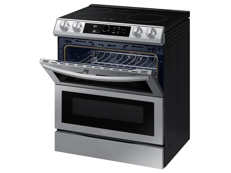 Samsung 6.3 cu. ft. Smart Slide-in Induction Range with Flex Duo™, Smart Dial