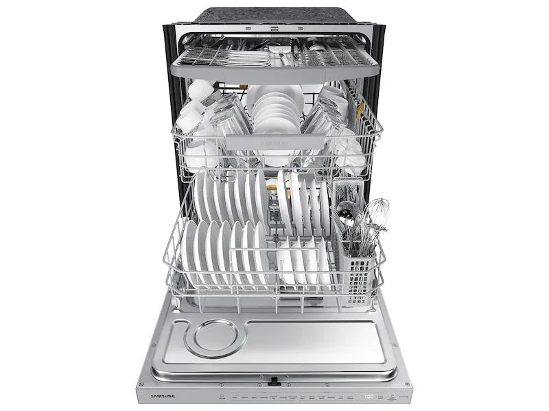 Samsung DW80B6060US Smart 44dBA Dishwasher with StormWash ™ in Stainless Steel