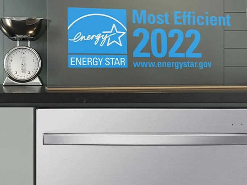 Samsung DW80B7071US AutoRelease Smart 42dBA Dishwasher with StormWash ™ and Smart Dry in Stainless Steel