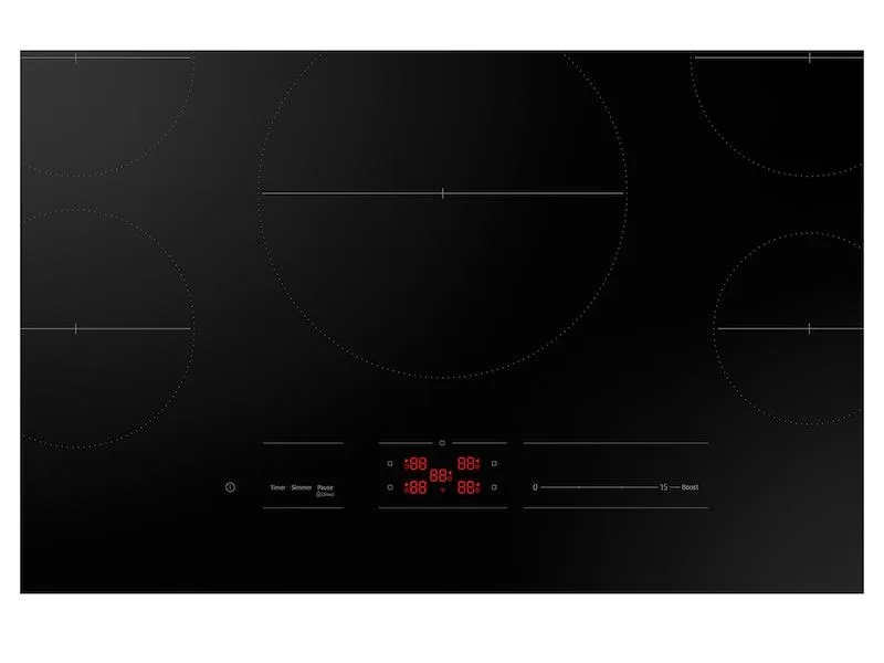 Samsung NZ36C3060UK 36" Smart Induction Cooktop with Wi-Fi in Black