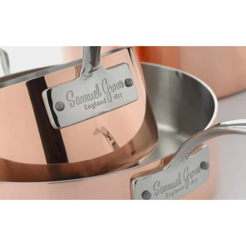 Samuel Groves Copper Saucepan