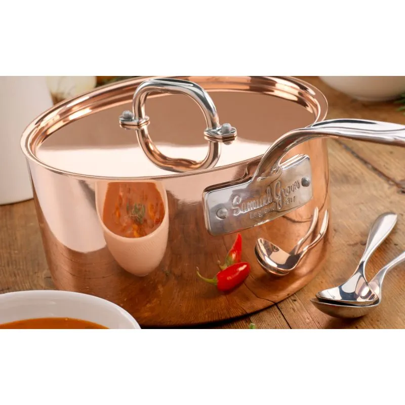 Samuel Groves Copper Saucepan