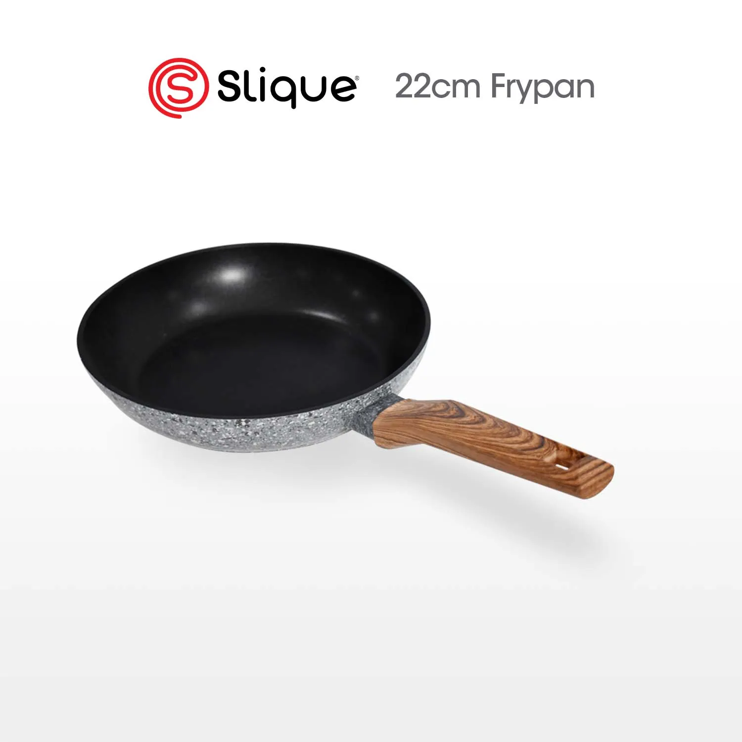 SLIQUE Premium Granite Fry Pan 20/22/24/26/28cm