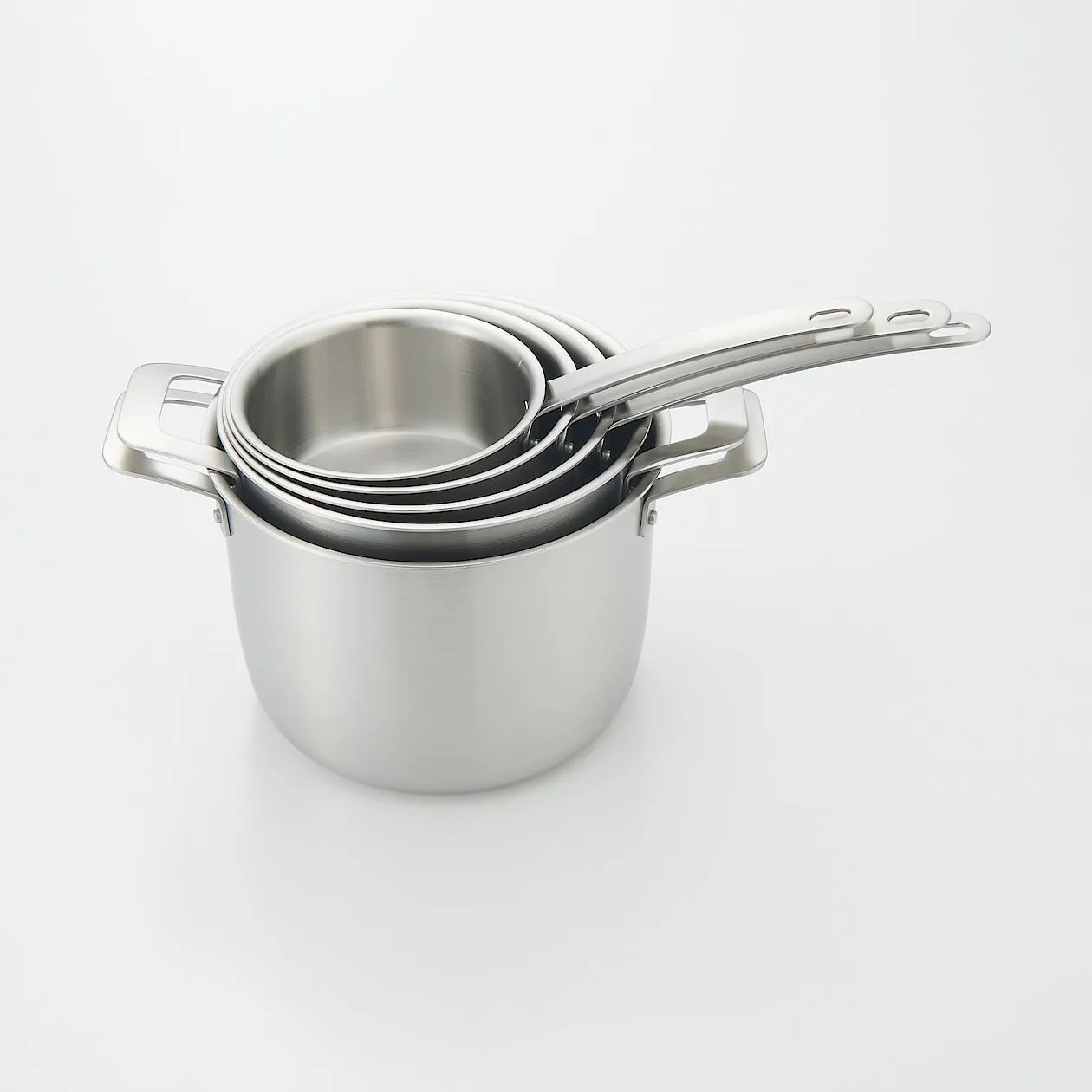 Stainless Aluminium 3-Layer Steel Saucepan (2L)