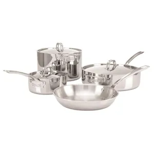 Stainless Steel 7-Piece Cookware Set