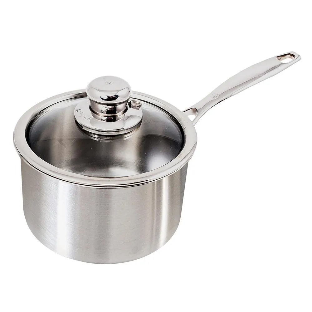 Swiss Diamond Premium Clad Sauce Pan w/Lid