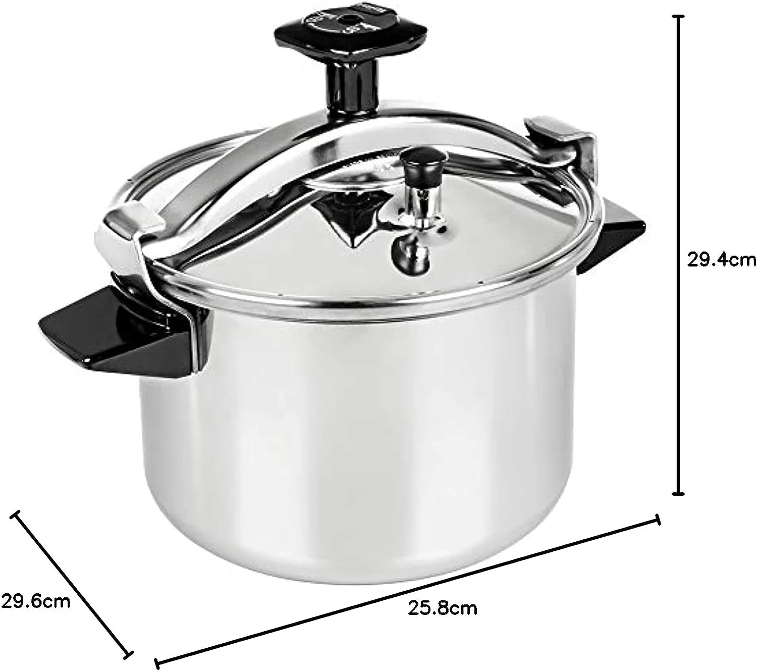 Tefal, Cocotte Minute 8 Litres Pressure Cooker Stainless Steel, P0531134