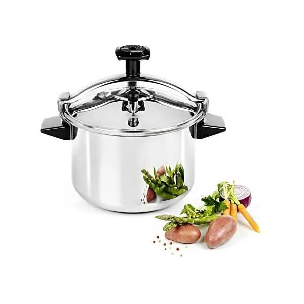 Tefal, Cocotte Minute 8 Litres Pressure Cooker Stainless Steel, P0531134