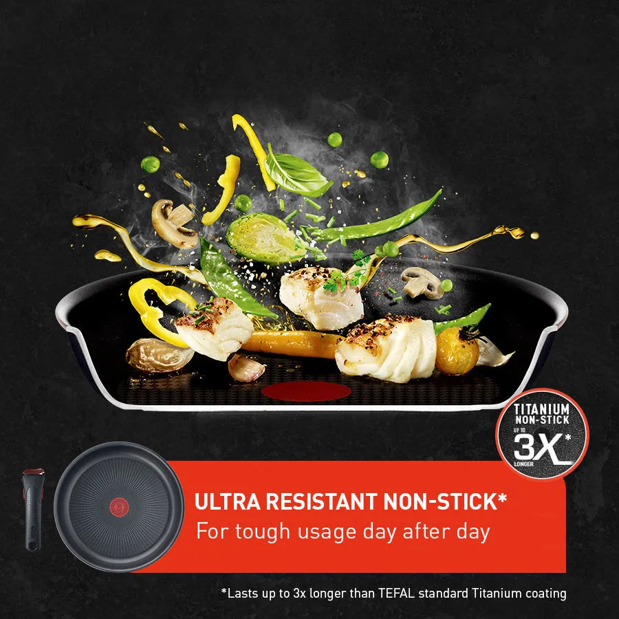 Tefal Ingenio Ultimate Non-Stick Induction 3pc Frypan Set