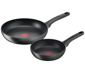 Tefal Ultimate Non-Stick Induction Twinpack Frypan Set 20/26cm