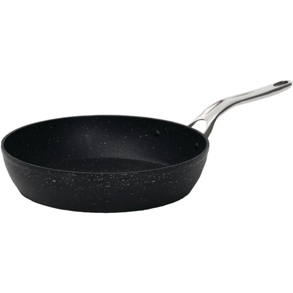 THE ROCK by Starfrit 060312-006-0000 THE ROCK by Starfrit Fry Pan with Stainless Steel Handle (10)