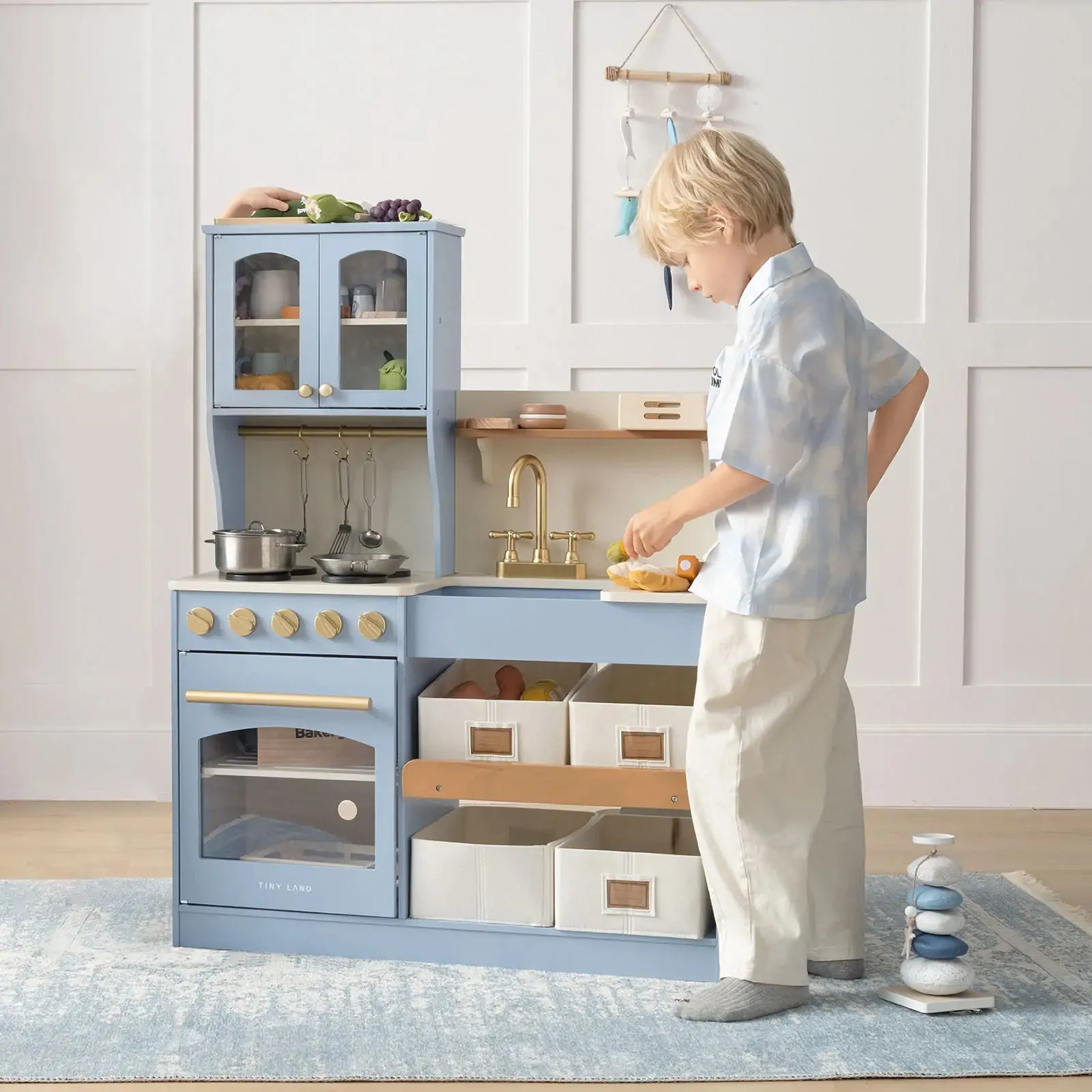 Tiny Land® Serenity Play Kitchen - Lagoon