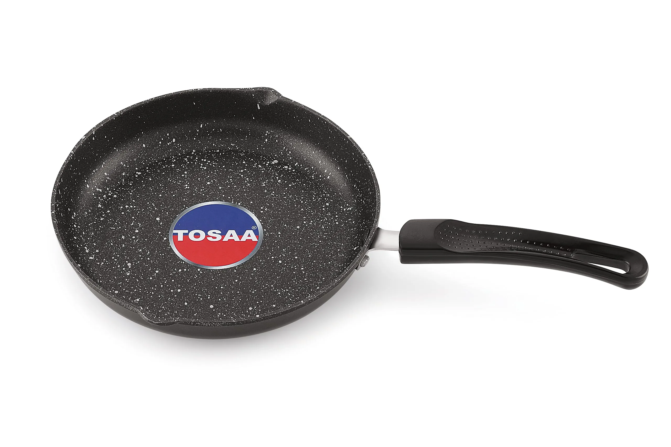 TOSAA Non Stick Diecast Mini Pan 17Cm,Black