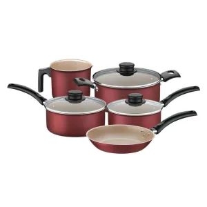 Tramontina Cutleria Turim Cookware Set 5pc Red