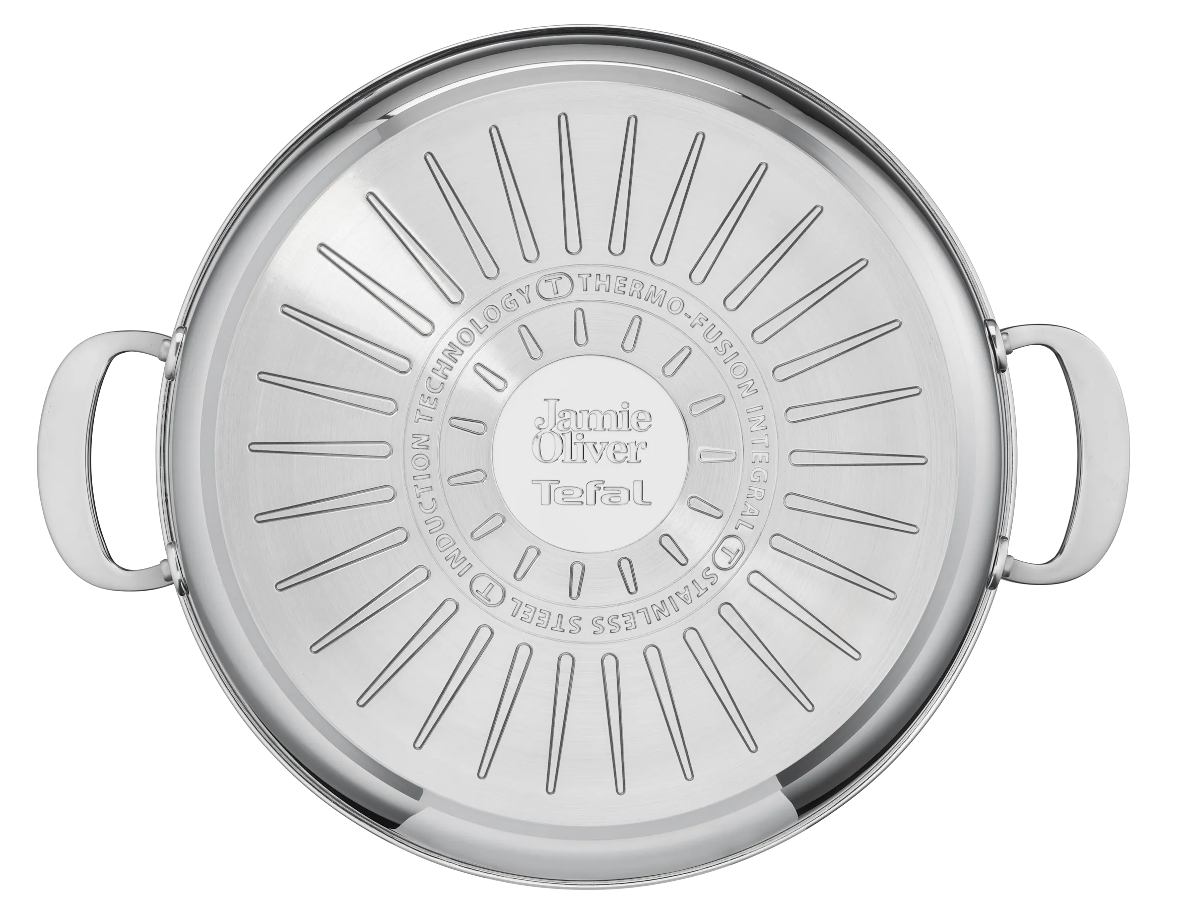 User manual and frequently asked questions Jamie Oliver by Tefal Cooks Classic Stainless Steel Non-stick Induction Shallowpan 30cm   Lid