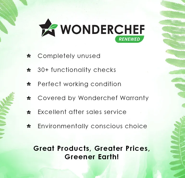 Wonderchef Renewed Granite 26cm Non-Stick Dosa Tawa | Induction Bottom | Soft-Touch Handles | Virgin Grade Aluminium | 3.5mm Thick | PFOA/Heavy Metals Free