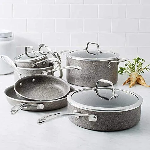 Zwilling 70030-000 Henckels Capri 10-Piece Aluminium Pot Set