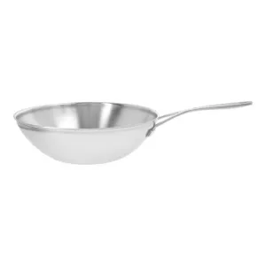 Zwilling Demeyere 12-inch 18/10 Stainless Steel Flat Bottom Wok